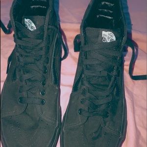 Black high top vans